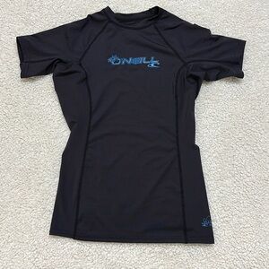 O’Neill Basic Skins UPF 50+ Short Sleeve Rash Guard  Youth Size M